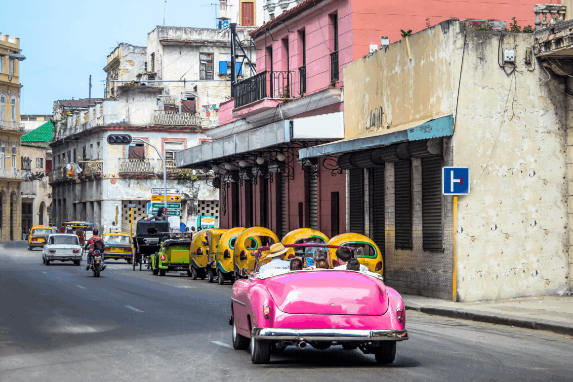 Ruas de Havana, em Cuba